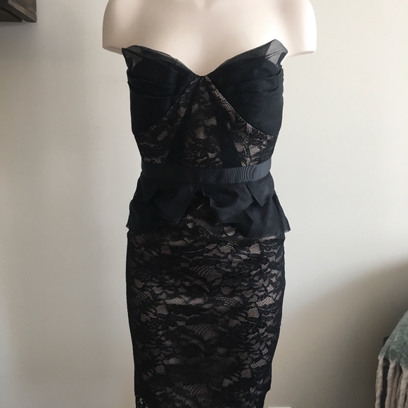 Nude/Black "A Girl Can Dream" dress- Alannah Hill - Picture 7 of 10
